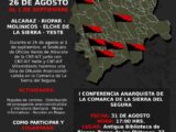 Gira de difusión anarcosindicalista de la Sierra del Segura