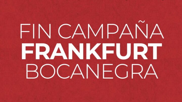 Fin campaña Frankfurt Bocanegra: denunciar acoso sexual no es delito